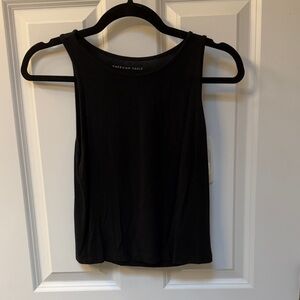 American Eagle Outfitters Black Tank Top Size S Women's